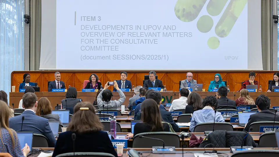 photo of the UPOV council